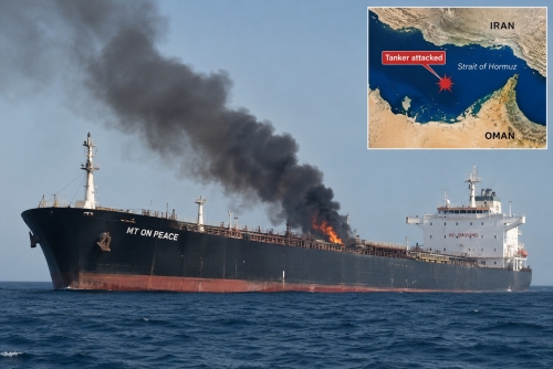 India says 12 injured after tanker attacked off Oman