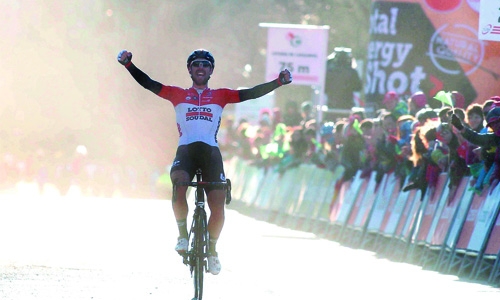 Thomas De Gendt wins Romandie stage two
