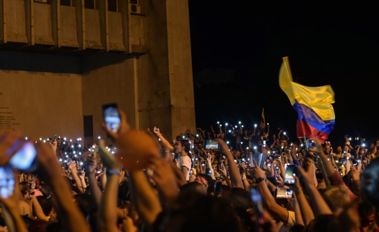 New marches in Bogota as Colombia expels 60 Venezuelans