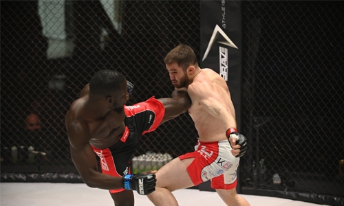 Ibrahim Mane unhappy with scorecards in BRAVE CF 55 fight versus Artur Sviridov Ibrahim Mane unhappy with scorecards in BRAVE CF 55 fight versus Artur Sviridov