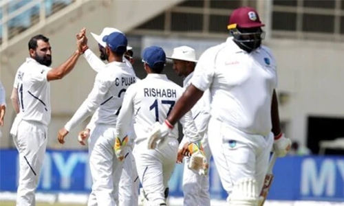 India extend huge lead on Windies after opting to bat again