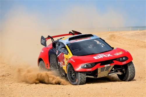 Loeb makes solid start on Dakar victory trail