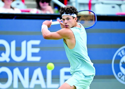 Shelton sweeps Fonseca to reach Montreal quarter-final Shelton sweeps Fonseca to reach Montreal quarter-final