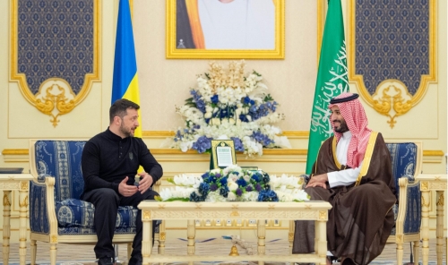 Saudi Crown Prince and Zelenskyy Hold Talks on Resolving Russia-Ukraine Conflict