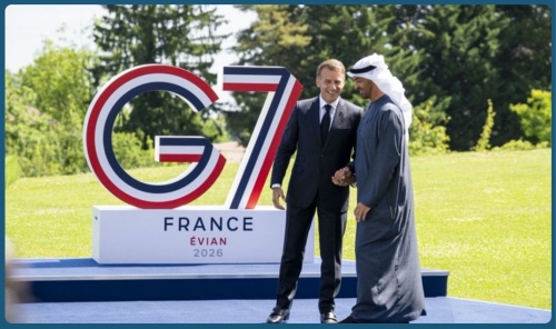UAE President Participates in G7 Summit Discussions in France UAE President Participates in G7 Summit Discussions in France