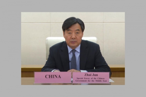 Chinese Envoy Meets Saudi Leaders in Effort to Ease Iran Conflict