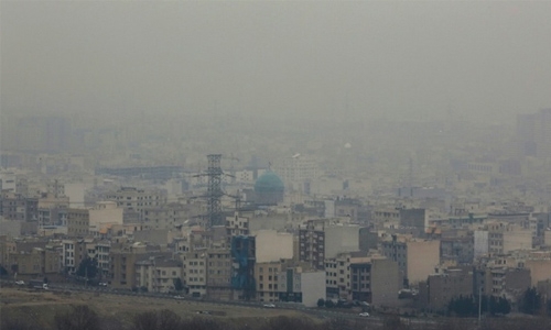 Heavy pollution shuts schools in Iran's capital