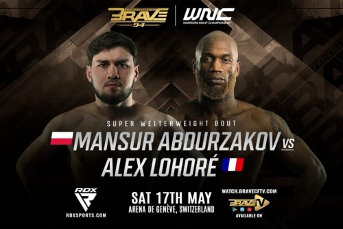 Striker vs submissionist: Lohore and Abdurzakov set to clash in BRAVE CF 94 Super Welterweight Showdown