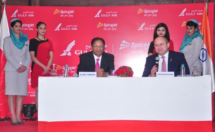 Gulf Air, SpiceJet sign MoU to explore greater cooperation Gulf Air, SpiceJet sign MoU to explore greater cooperation