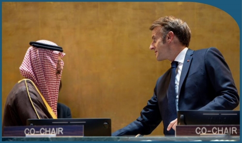 Saudi-French Statement Urges Swift Action on New York Declaration for Palestinian-Israeli Peace Saudi-French Statement Urges Swift Action on New York Declaration for Palestinian-Israeli Peace
