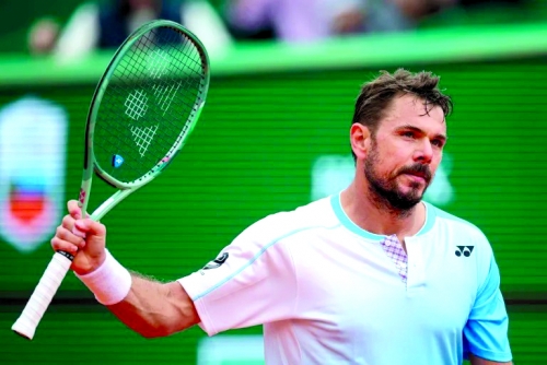 Wawrinka falls in first round of Monte Carlo Masters