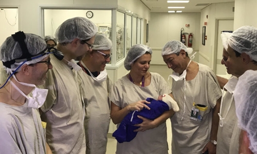 In a first, baby born via uterus transplanted from dead donor