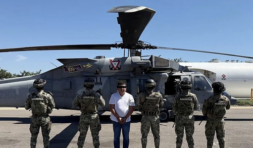 Top Mexican Cartel Leader ‘El Jardinero’ Captured While Hiding in Ditch