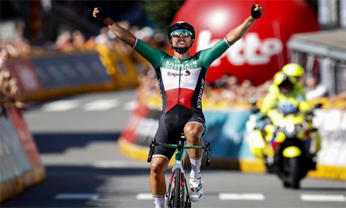 Team Bahrain Victorious riders excel in World Tour races Team Bahrain Victorious riders excel in World Tour races