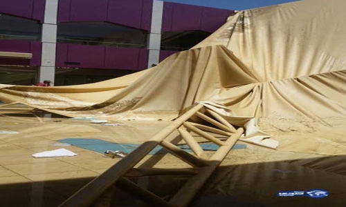  Saudi girl killed in tent collapse