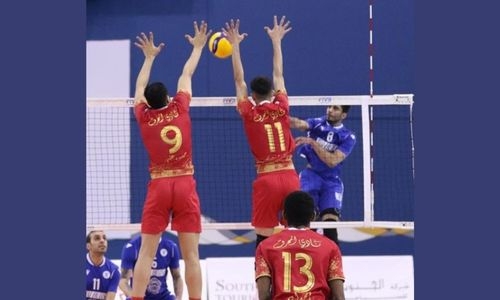 Muharraq storm back in five-set win over Al Nasser Muharraq storm back in five-set win over Al Nasser