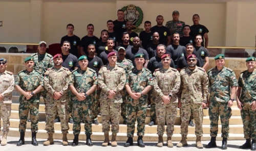 Emirati Guard Affiliates Complete Self-Defense Course in Jordan