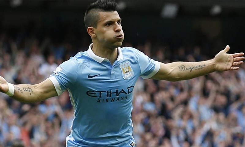 Aguero can beat goals record: Silva