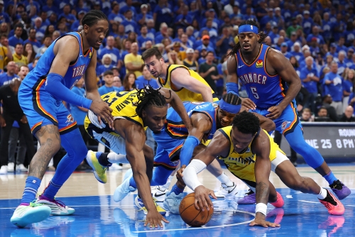 Thunder storm to NBA title Thunder storm to NBA title