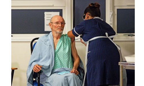 First man to get Covid-19 jab William Shakespeare dies of unrelated illness First man to get Covid-19 jab William Shakespeare dies of unrelated illness