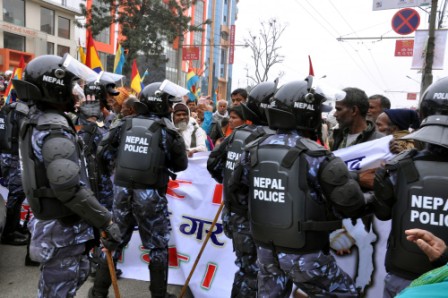 Nepal protester shot dead in fresh clashes with police