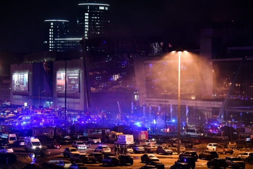 Gun attack at Moscow concert leaves more than 60 dead