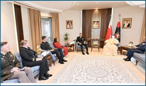 Interior Minister Meets U.S. Fifth Fleet Commander Interior Minister Meets U.S. Fifth Fleet Commander