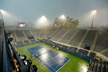 US Open women's semifinals postponed due to rain US Open women's semifinals postponed due to rain