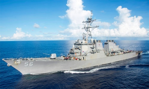 Ten sailors missing after US destroyer collision off Singapore