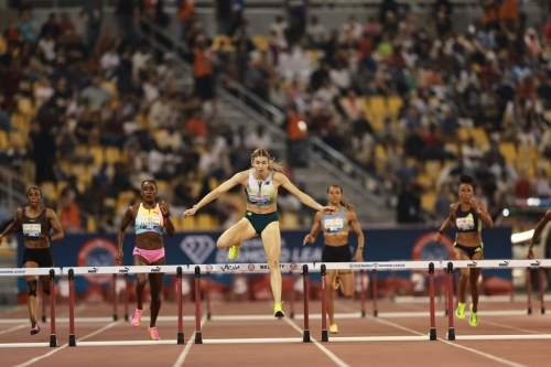 Adekoya settles for third in Doha Diamond League