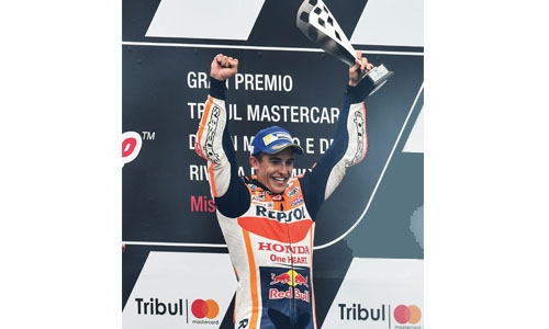 Marquez wins  San Marino