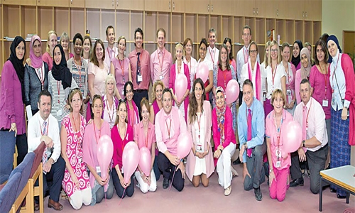 St. Christopher's School Bahrain supports Think Pink 2016  