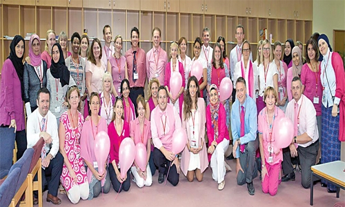 St. Christopher's School Bahrain supports Think Pink 2016 St. Christopher's School Bahrain supports Think Pink 2016