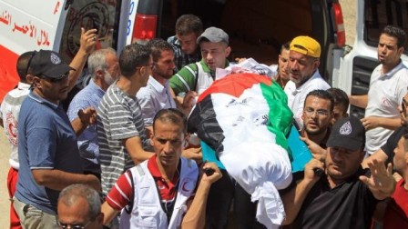 Palestinians bury second arson victim as accusations fly Palestinians bury second arson victim as accusations fly