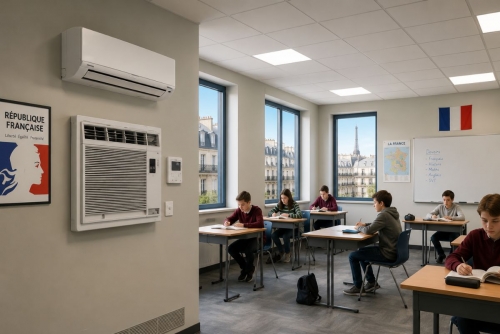 France pledges 130 mn euros to cool schools
