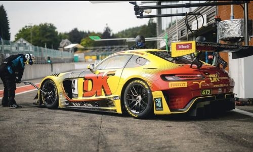 2 Seas impress in qualifying for British GT race in Spa
