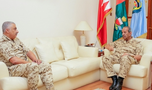 BDF Commander-in-Chief Receives Royal Medical Services Commander
