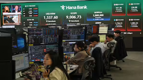South Korean stocks plunge over 11% as tech rout rocks markets