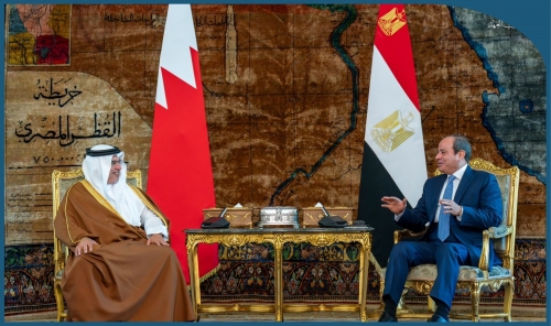 HRH Crown Prince Salman Meets Egyptian President Sisi During Official Visit