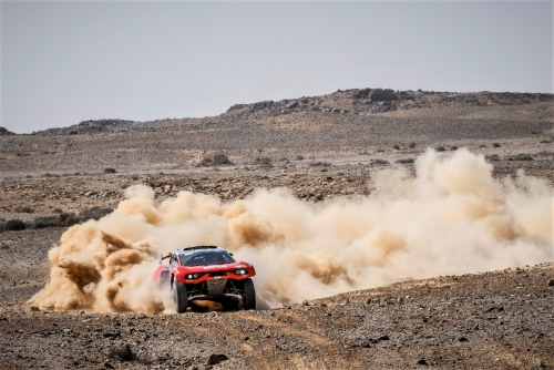 Chicherit powers Hunter to milestone victory in Morocco rally Chicherit powers Hunter to milestone victory in Morocco rally
