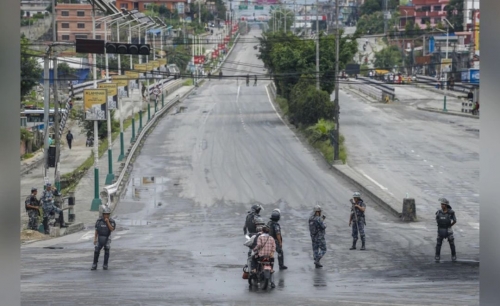Curfew Imposed in Nepalese Town After Clashes Curfew Imposed in Nepalese Town After Clashes