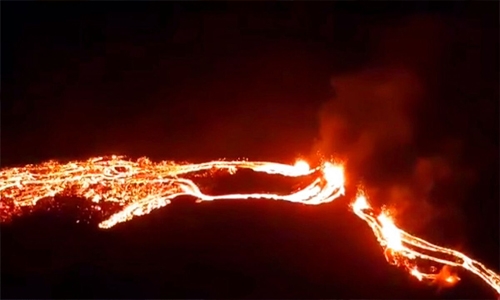 Volcano that was dormant for 6,000 years erupts in Iceland