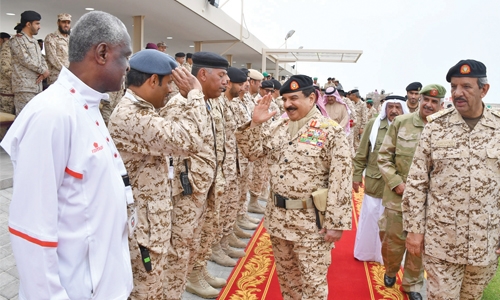 HM King hails BDF’s role in protecting nation