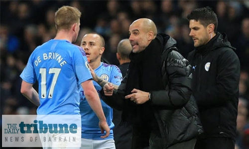 Guardiola admits Man City standards have slipped