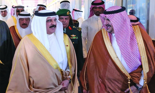 King hails Bahrain - Saudi bilateral ties