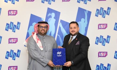 ISF Gymnasiade Bahrain signs agreement with Aramex Bahrain