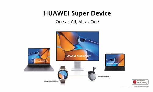 Huawei reveals exciting new range of ‘Super Device’ Products in Bahrain Huawei reveals exciting new range of ‘Super Device’ Products in Bahrain