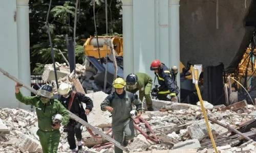 22 killed in Cuba hotel blast, gas leak suspected 22 killed in Cuba hotel blast, gas leak suspected
