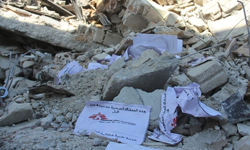 MSF chief says Syria neighbours should keep borders open