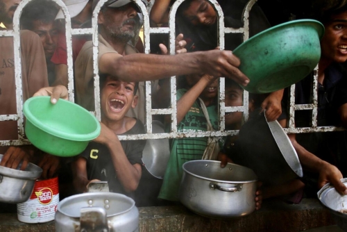 Aid groups warn of starving children as European powers discuss Gaza Aid groups warn of starving children as European powers discuss Gaza